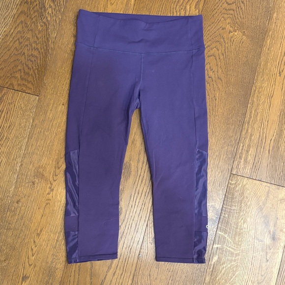 ALO Yoga Pants - ALO Yoga Women's Purple Leggings cropped